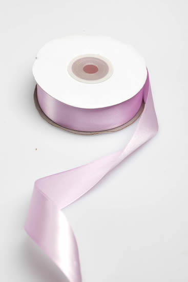 SATIN RIBBON 25MM DUSTY PINK