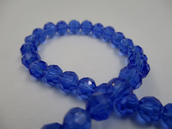 Crystal Disc 6mm Blue#2 +/-90pcs