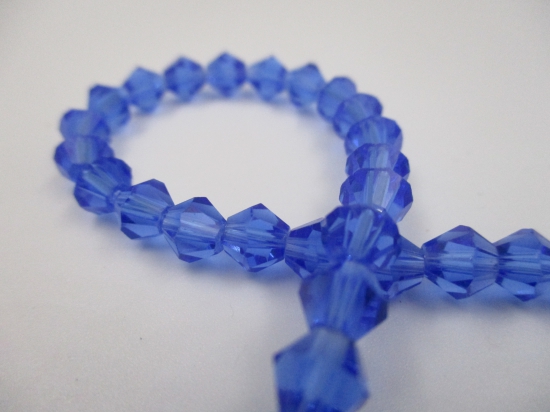 Crystal BIC 6mm Blue +/-40pcs