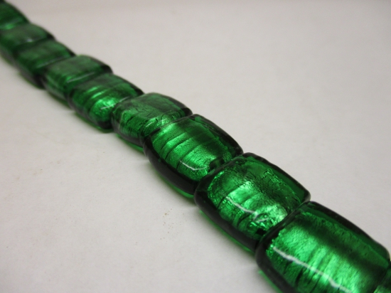 GLASS STR 13X13X6MM (VZM-566)#84 GREEN 16CM