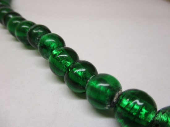 GLASS STR 10MM (VZM-566)#84 GREEN 18CM