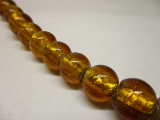 GLASS STR 10MM (VZM-566)#71 GOLD 18CM