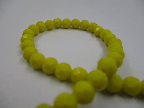 Crystal Round 6mm Op Yellow +/-90pcs