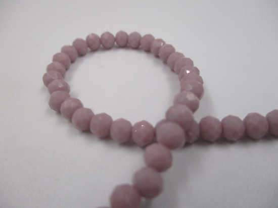 Crystal Disc 4mm Op Purple +/-140pcs