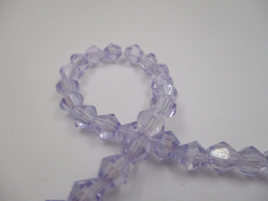 Crystal BIC 6mm Lt Purple +/-40pcs