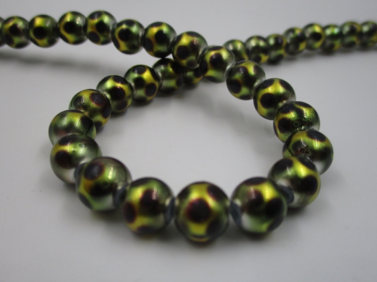 Glass Bead +/-58pcs 8mm