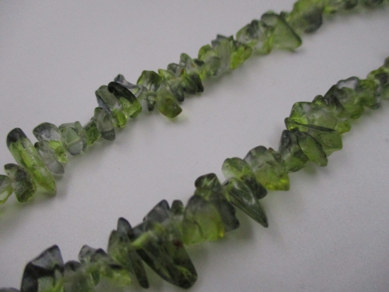 Glass Chip Beads +/-90cm