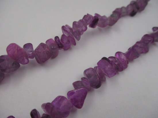 Glass Chip Beads +/-90cm