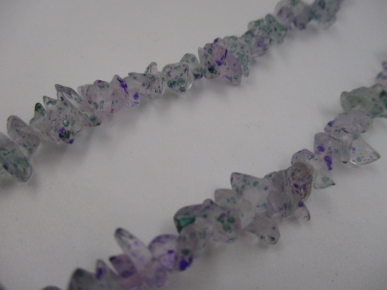 Glass Chip Beads +/-90cm