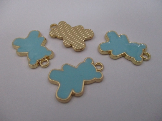 Charm Bear 4pcs Turq