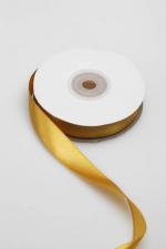 SATIN RIBBON 15MM OLD GOLD