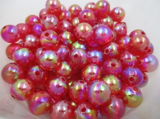 Luster Beads 250g Red 12mm