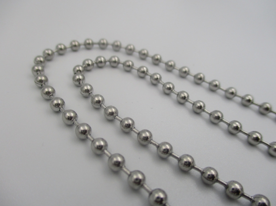 3mm stainless steel ball chain